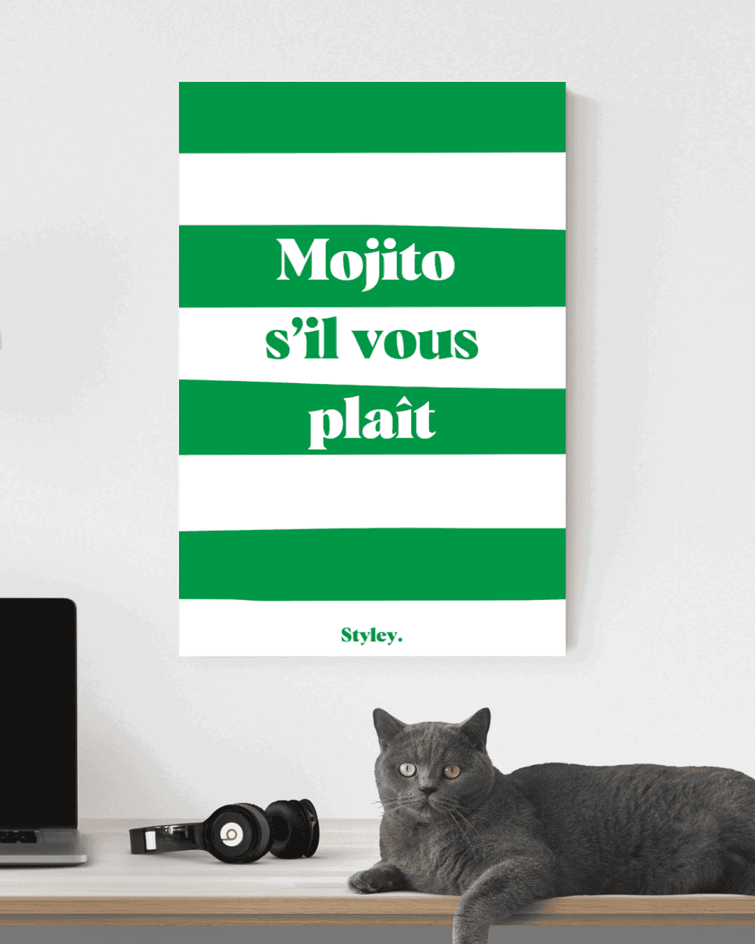 Mojito s'il vous plait - Affiche Affiche seule