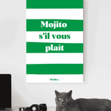 Mojito s'il vous plait - Affiche Affiche seule