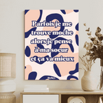 Sœur moche - Affiche Affiche seule