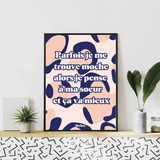 Sœur moche - Affiche Affiche avec cadre