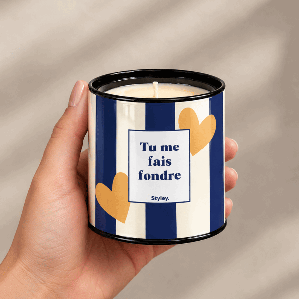 Tu me fais fondre - Bougie Parfumée naturelle
