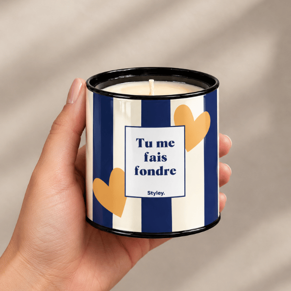 Tu me fais fondre - Bougie Parfumée naturelle