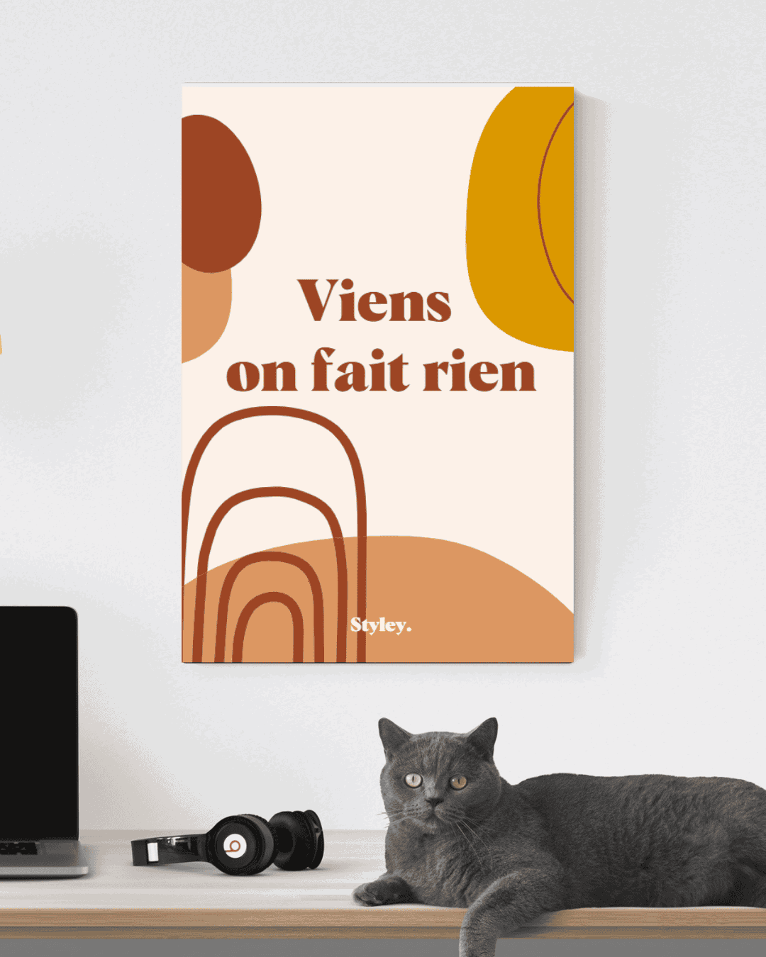 Viens on fait rien - Affiche