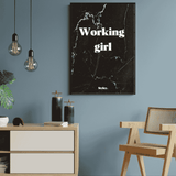 Working girl - Affiche