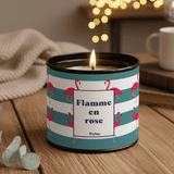 Flamme en rose - Bougie Parfumée