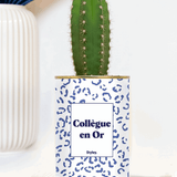 Collègue en or - Plante grasse