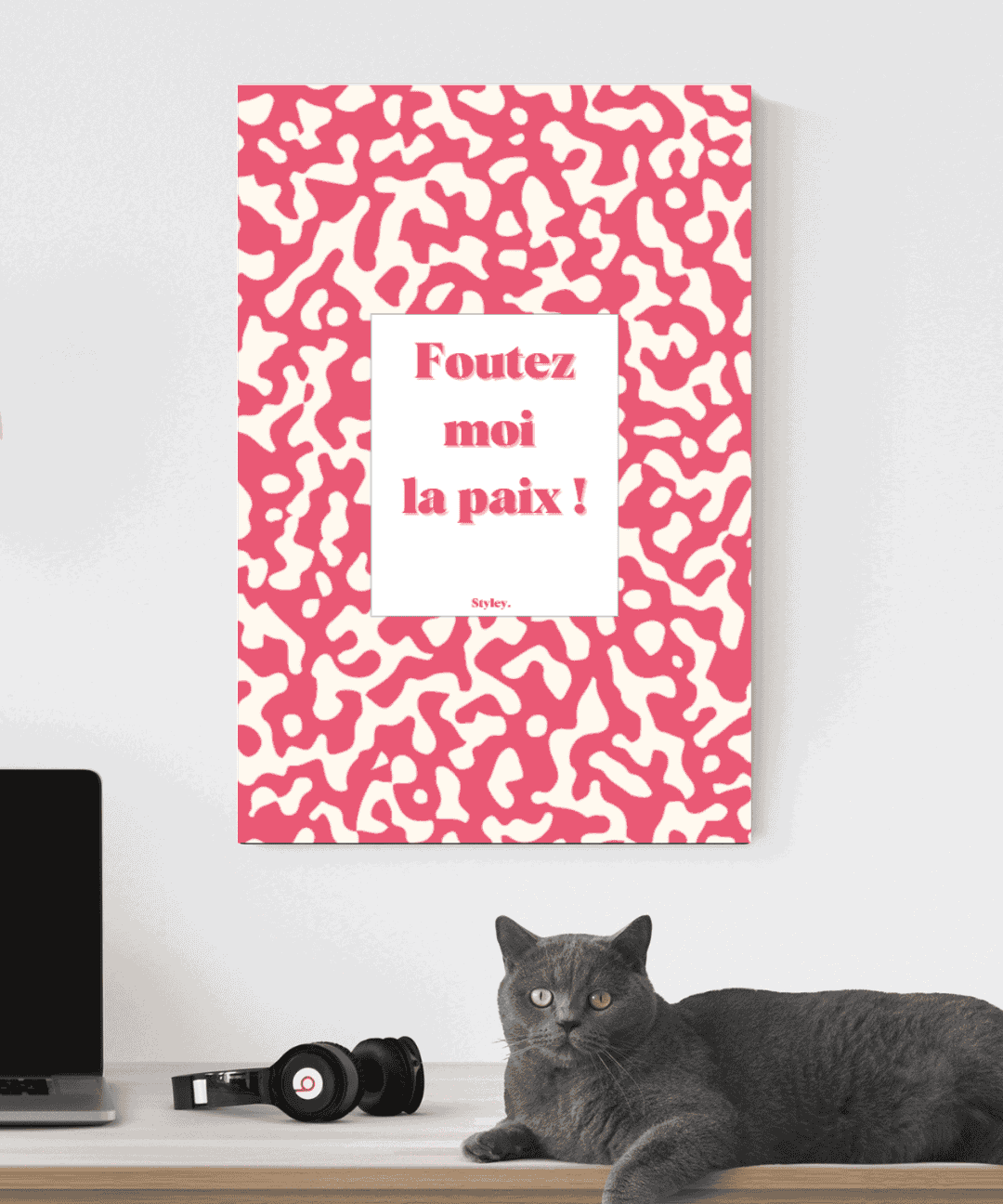 Foutez moi la paix - Affiche Affiche seule