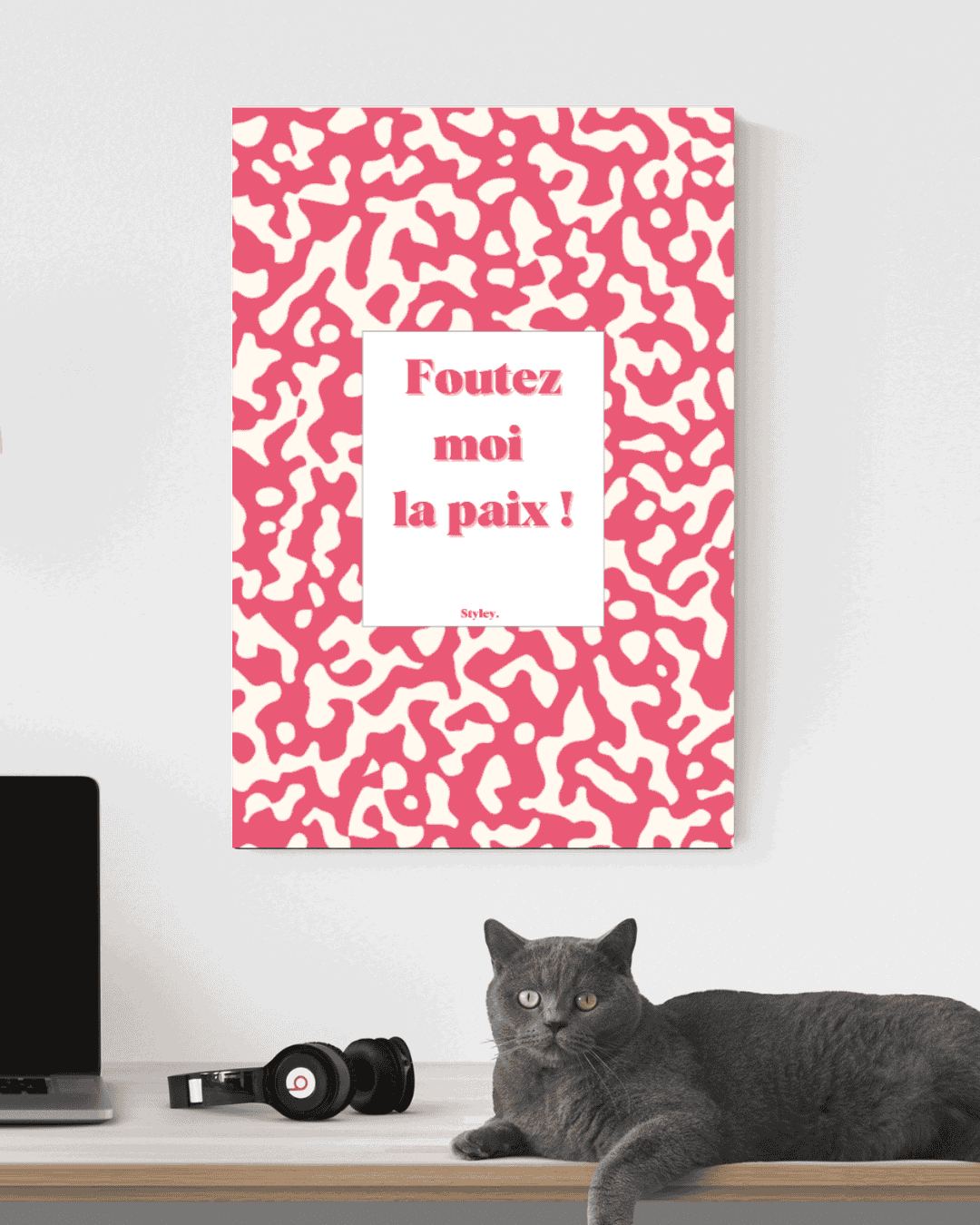 Foutez moi la paix - Affiche Affiche seule