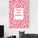Foutez moi la paix - Affiche Affiche seule