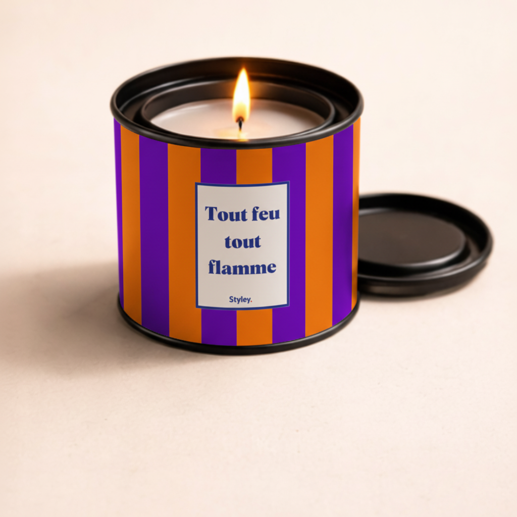 Tout feu tout flamme - Bougie Parfumée
